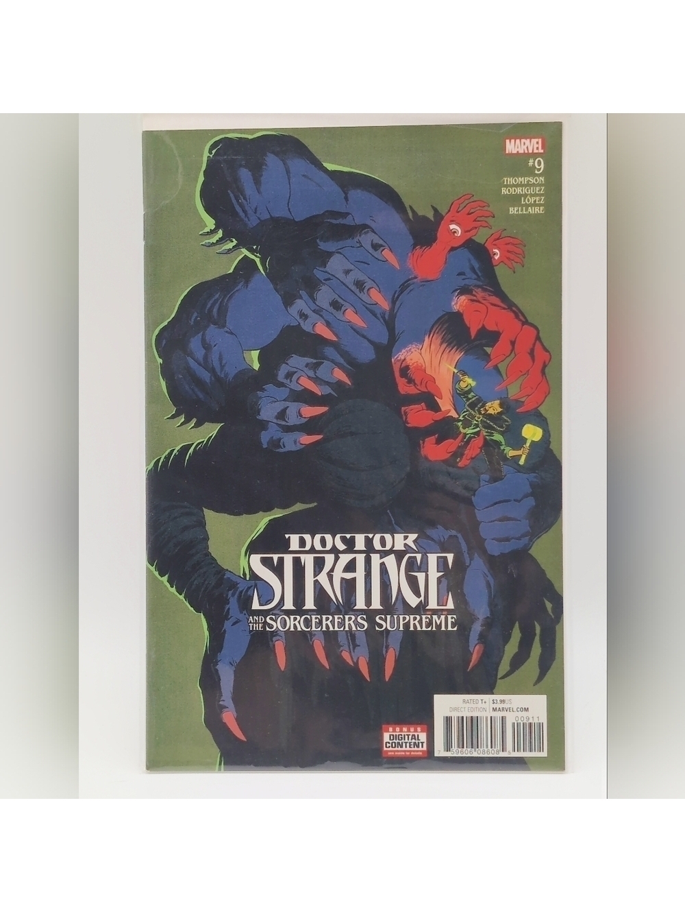 Marvel Doctor Strange And The Sorcerers Supreme #9 Comic